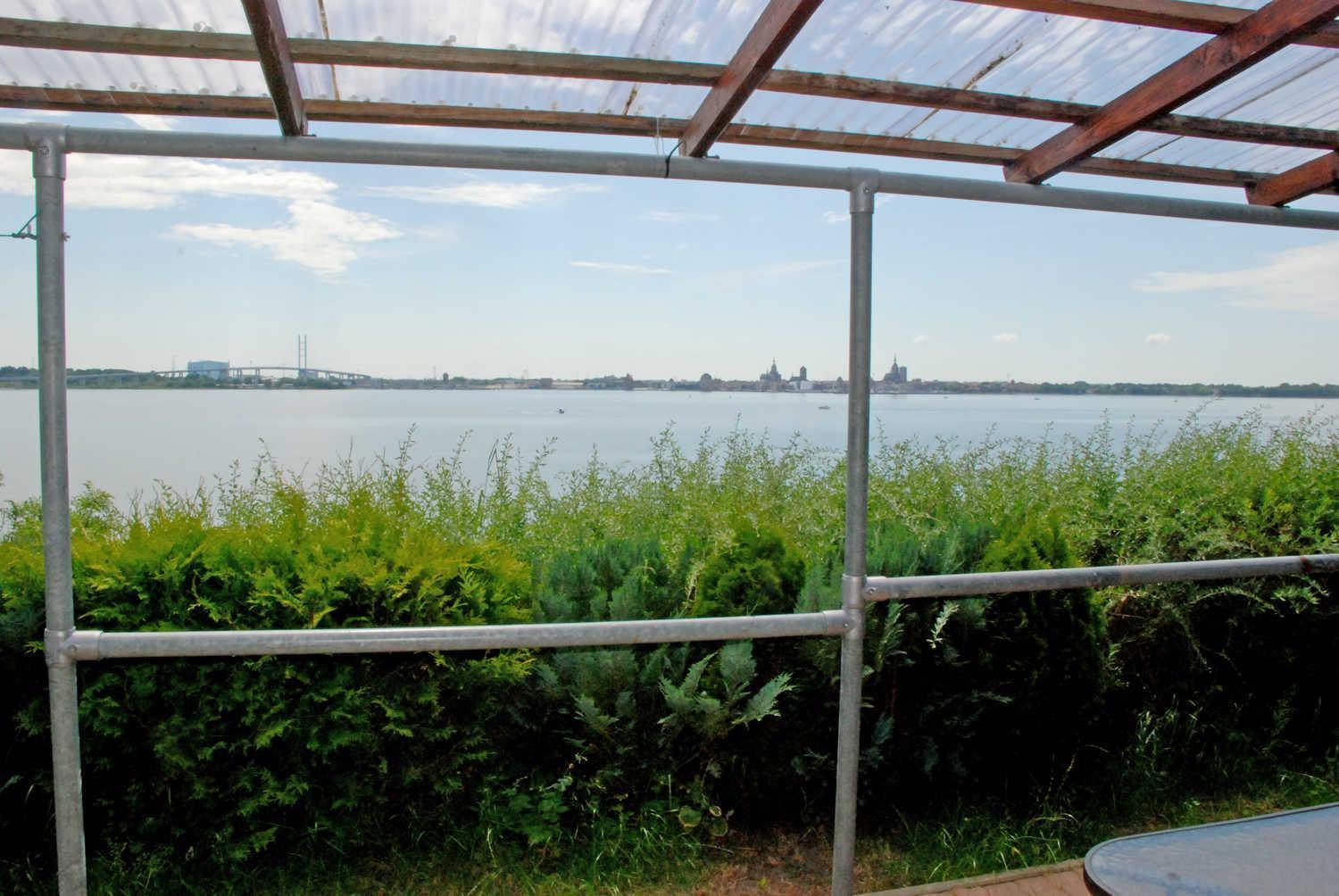 Ferienwohnung Mit Garten Und Sundblick Altefähr Exteriör bild
